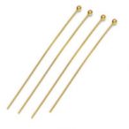 Pin with cap trim, AG 925 silver