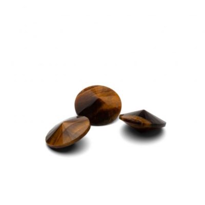 RIVOLI tigrovo oko 12 MM GAVBARI, poludragi kamen
