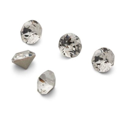  8 mm bijeli kristal, za lijepljenje, CHATON 8 MM GAVBARI CRYSTAL